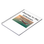 Reis naar het onbekende notitieboek (Linkerzijde)