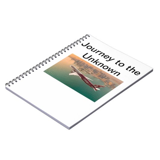 Reis naar het onbekende notitieboek (Linkerzijde)