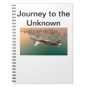 Reis naar het onbekende notitieboek (Voorkant)