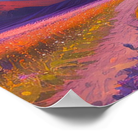 Reis naar het onbekende poster (Hoek)