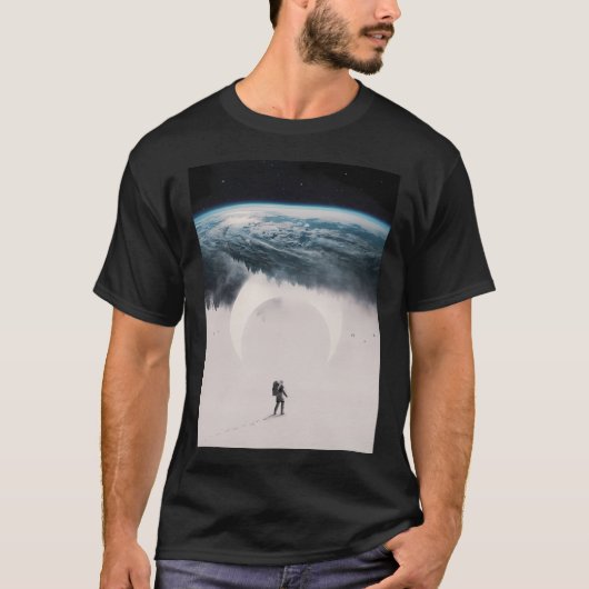 Reis naar het onbekende t-shirt (Voorkant)