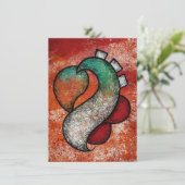 Reis naar het orthodontist Wenskaart Kaart (Staand voorkant)