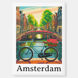 Reis naar het oude Amsterdam Holland Grachtenstad Magneet