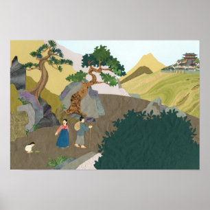 Reis naar het Paleis van het TURTLE SHIP Book Poster