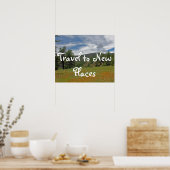 Reis naar het Poster New Places (Keuken)