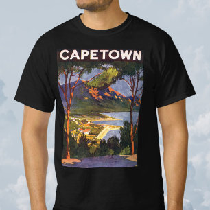 Reis naar het verleden, Kaapstad, een stad in Zuid T-shirt