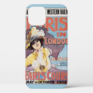 Reis naar het verleden, Parijs in Londen Spoorweg  Case-Mate iPhone Case