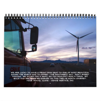 Reis naar het zuidwesten kalender