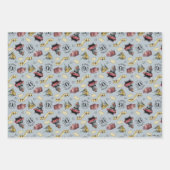 Reis naar HOGWARTS™ Patroon Inpakpapier Vel (Voorkant 3)