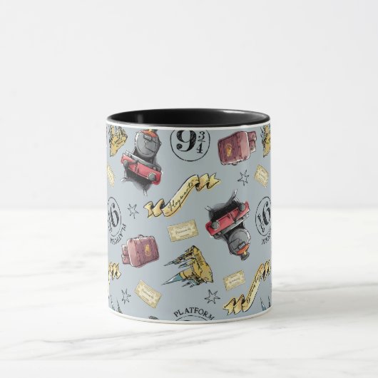 Reis naar HOGWARTS™ Patroon Mok (Midden)