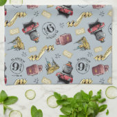 Reis naar HOGWARTS™ Patroon Theedoek (Gevouwen)