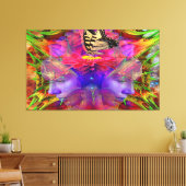 Reis naar huis canvas afdruk (Insitu (Woonkamer))