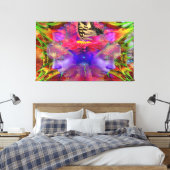 Reis naar huis canvas afdruk (Insitu (Slaapkamer))