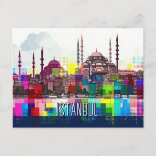 Reis naar Istanbul Briefkaart