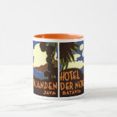 Reis naar Jakarta Indonesië Hotel Nederlanden vint Mok (Midden)