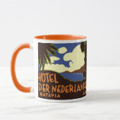 Reis naar Jakarta Indonesië Hotel Nederlanden vint Mok (Links)