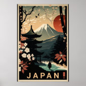 Reis naar Japan Poster (Voorkant)