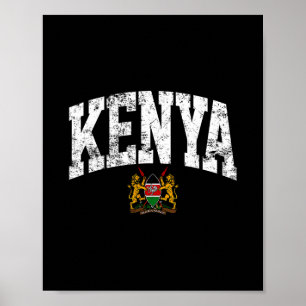 Reis naar Kenia Vakantie Kenia Thuis Kenia Vriend  Poster