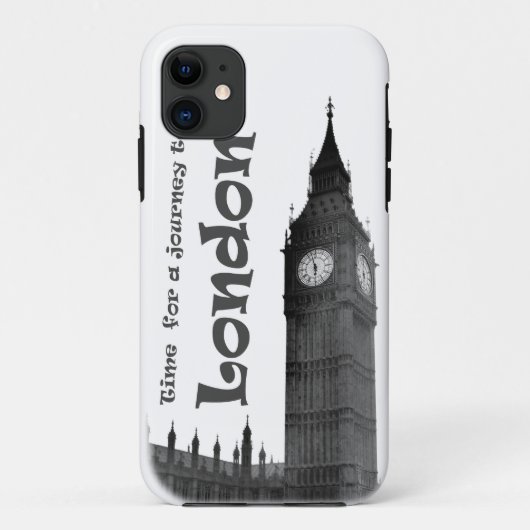 Reis naar Londen - iPhone 5 / 5s Hoesje (Achterkant)