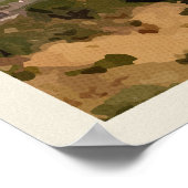 Reis naar Los Angeles Poster (Hoek)