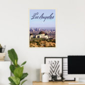 Reis naar Los Angeles Poster (Thuiskantoor)