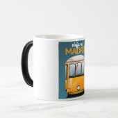 Reis naar Madrid  poster van vakantie Magische Mok (Voorkant links)