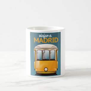 Reis naar Madrid  poster van vakantie Magische Mok