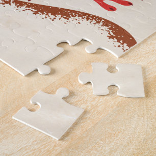 Reis naar Magisch Wales vintage poster Legpuzzel