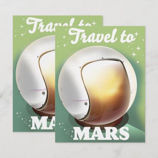 Reis naar Mars (Voorkant / Achterkant)