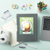 Reis naar Mars Sticker (iPad Cover)
