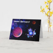 Reis naar Nagrishdekl Verjaardag Kaart (Gele Bloem)