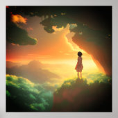 Reis naar Neverland-Sunset Poster (Voorkant)