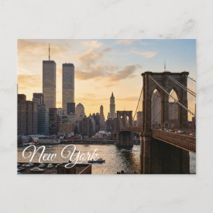 reis naar new york city briefkaart