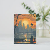 Reis naar New York City Briefkaart (Staand voorkant)