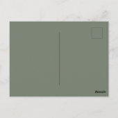 Reis naar New York City Briefkaart (Achterkant)