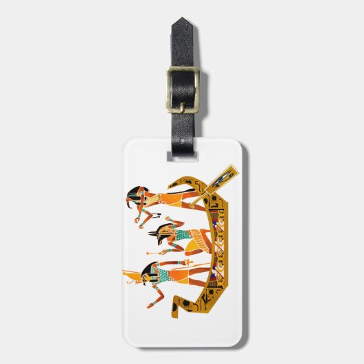 Reis naar onbekend bagagelabel (Voorkant verticaal)