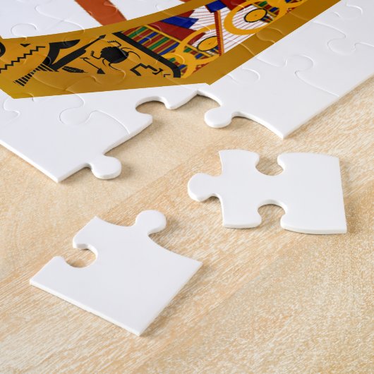 Reis naar onbekend legpuzzel (Zijkant)