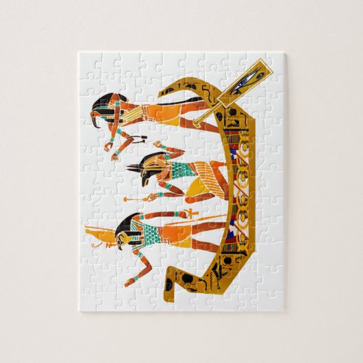 Reis naar onbekend legpuzzel (Verticaal)