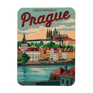 reis naar prague stads tsjechische republiek cadea magneet