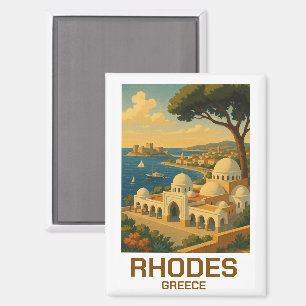 Reis naar Rhodos Griekenland uit vroeger tijden Magneet