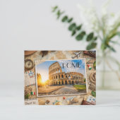Reis naar Rome – De Eeuwige Stad Briefkaart (Staand voorkant)
