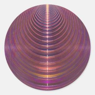 Reis naar Soul Mandala Ronde Sticker