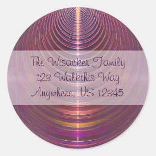 Reis naar Soul Mandala Ronde Sticker