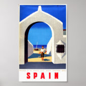 Reis naar Spanje - Visserij Poster (Voorkant)