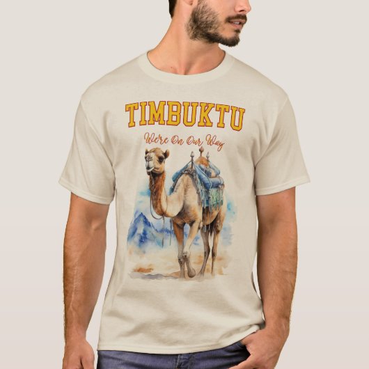 Reis naar Timboektoe: Camel Expedition T-shirt (Voorkant)