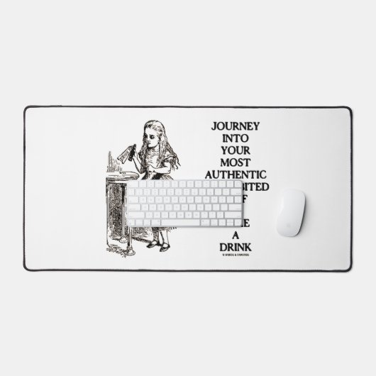 Reis naar uw meest authentieke, ongeremde zelf bureaumat (Keyboard & Muis)