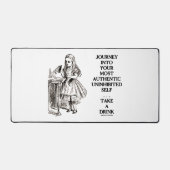 Reis naar uw meest authentieke, ongeremde zelf bureaumat (Voorkant)