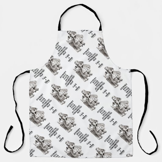 Reis naar uw meest authentieke, ongeremde zelf schort (Voorkant)