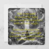 Reis naar Verlichting Kaart (Achterkant)