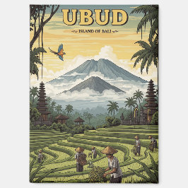 Reis naar Vintage Ubud Bali Indonesië Magneet
